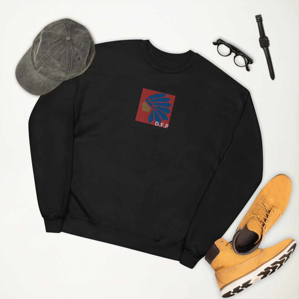 Unisex fleece sweatshirt