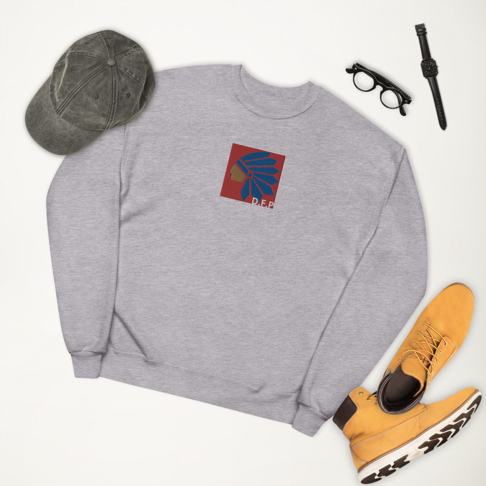 Unisex fleece sweatshirt