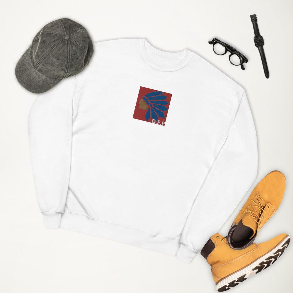 Unisex fleece sweatshirt